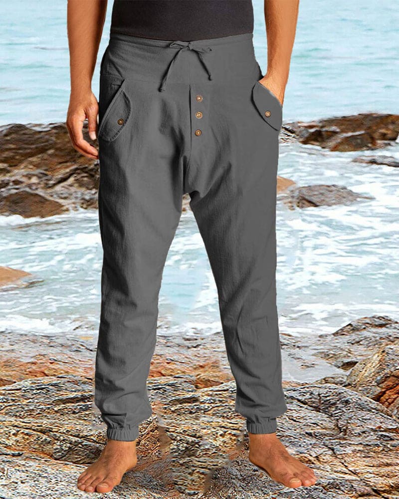 Dereck | Lightweight Summer Trousers with a Relaxed Fit for Men