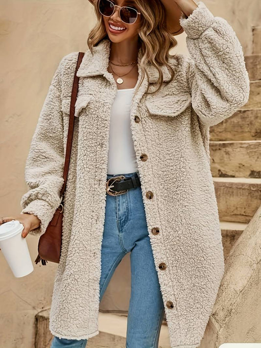 Kaitlynn | Oversized Teddy Coat for Winter for Women