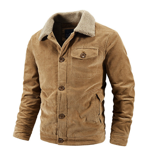 Johny | Men's Classic Corduroy Jacket for Winter
