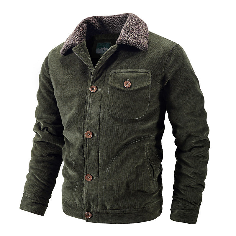 Johny | Men's Classic Corduroy Jacket for Winter