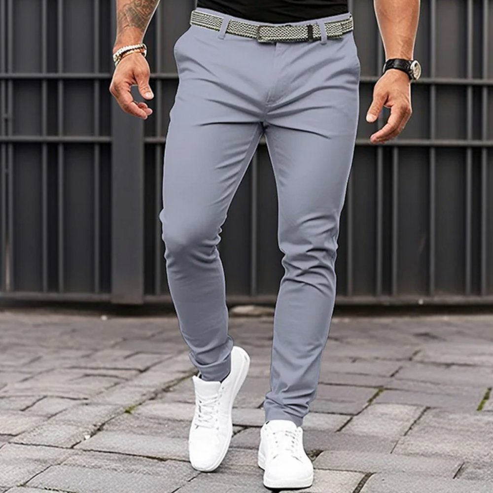 Isai | Classic Straight-Leg Pants for Men