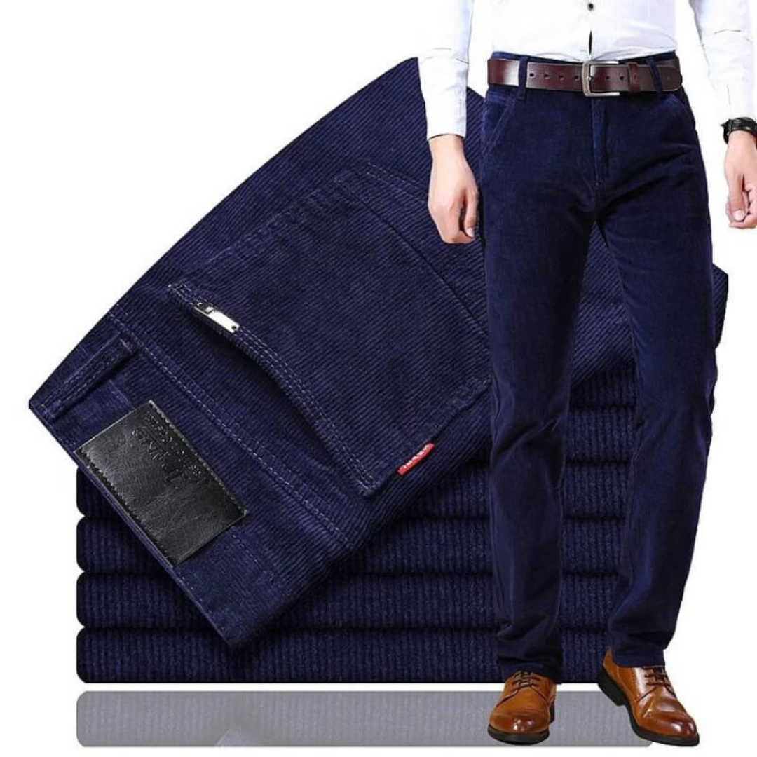Ludwig | Formal Corduroy Tailored Pants for Men