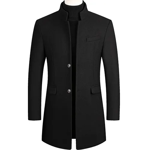 Landon | Elegant Long Winter Coat with Premium Warmth for Men