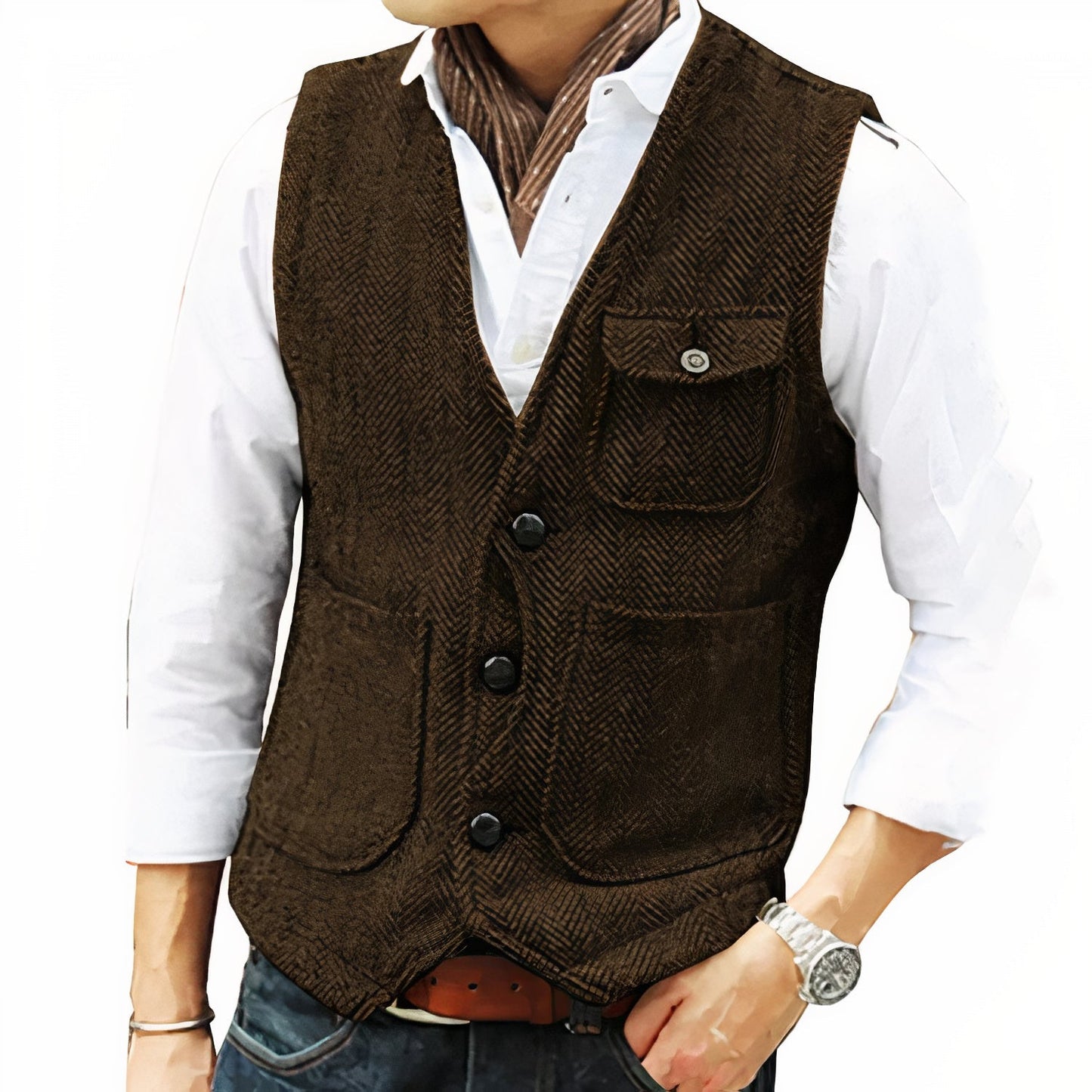 Zedric | Classic Autumn Vest for Men