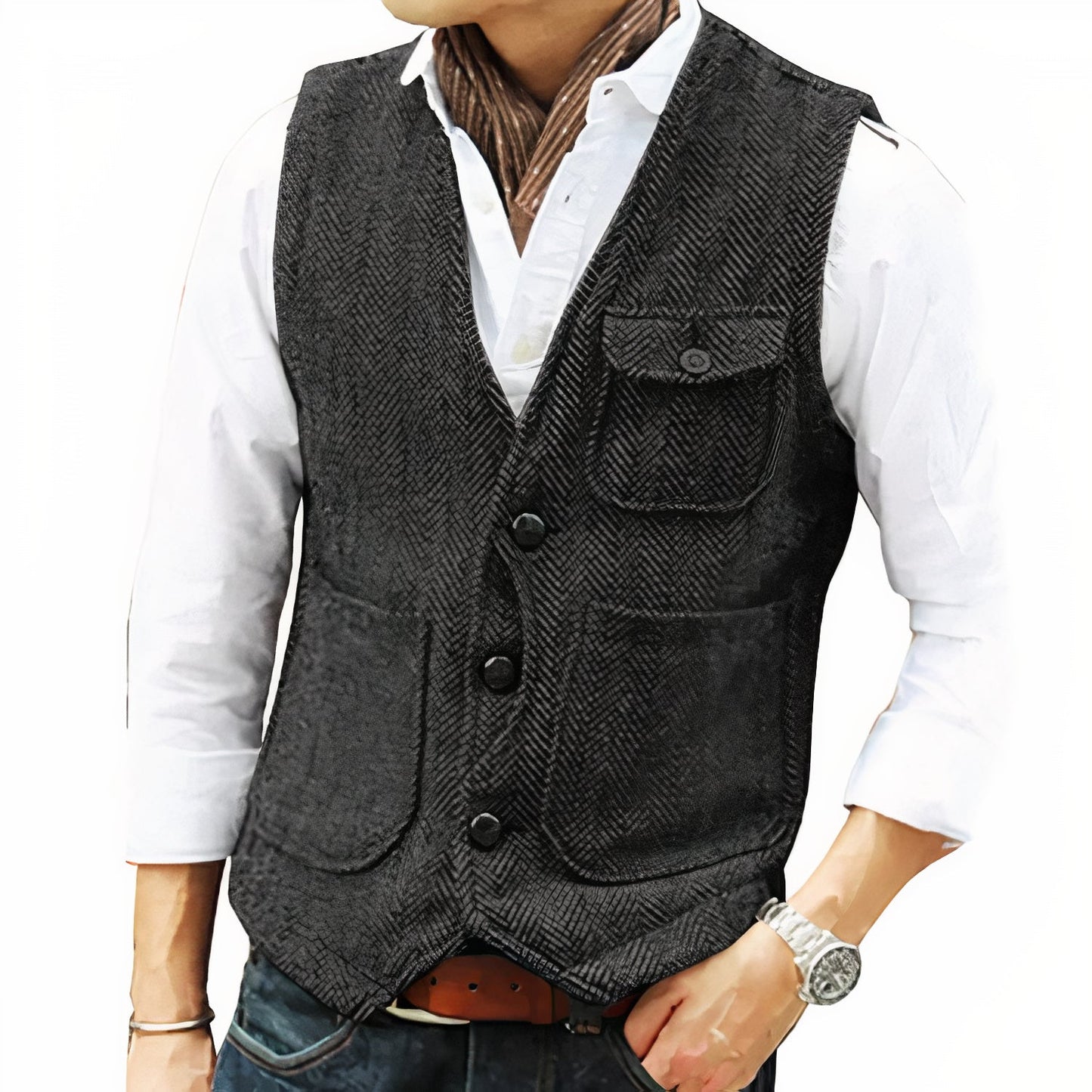 Zedric | Classic Autumn Vest for Men