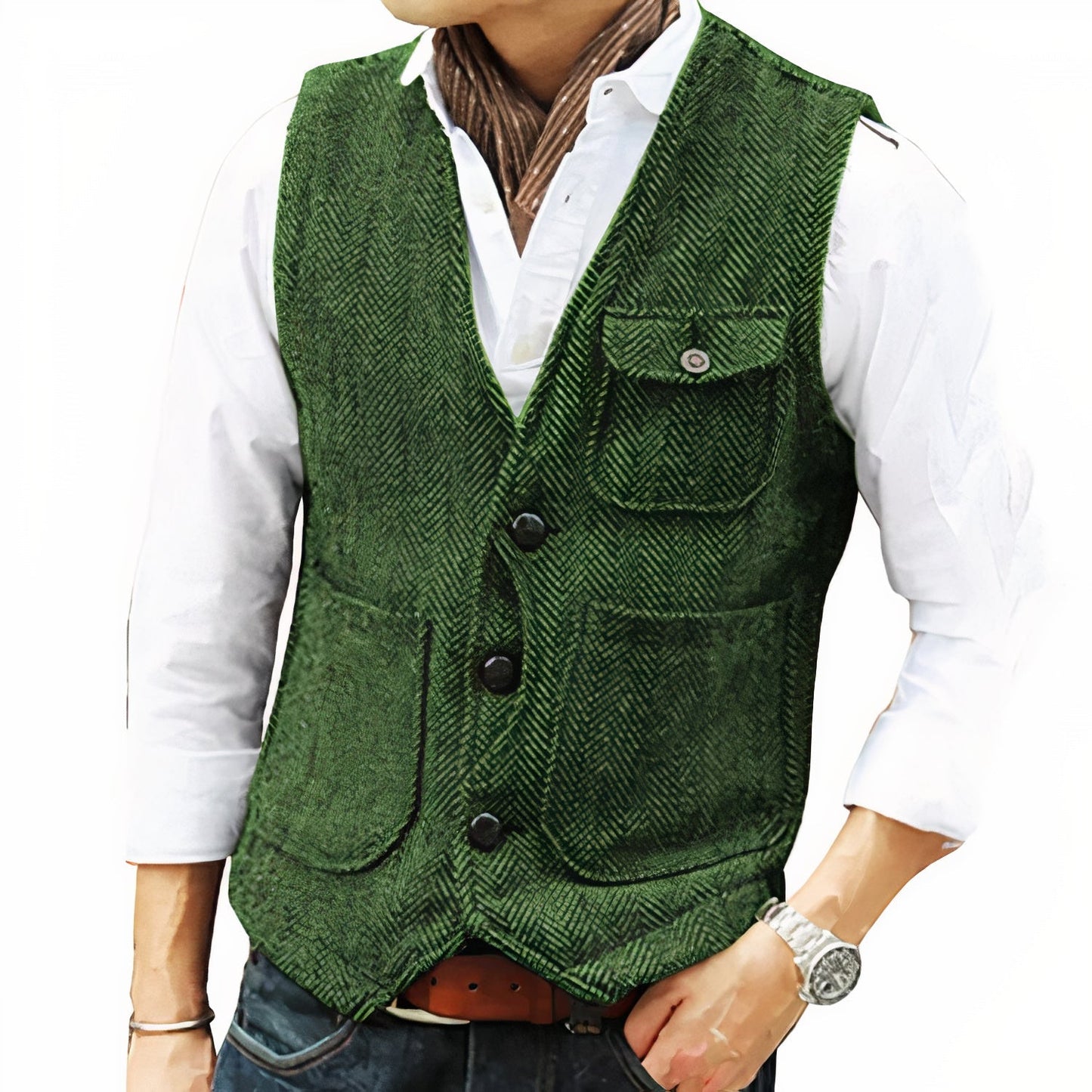 Zedric | Classic Autumn Vest for Men