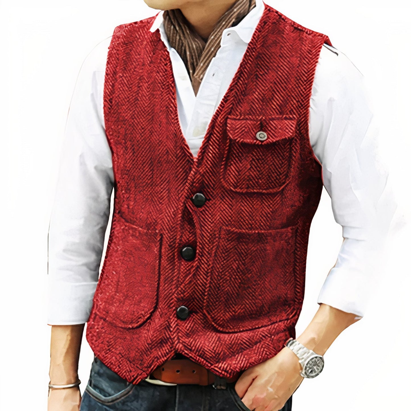 Zedric | Classic Autumn Vest for Men