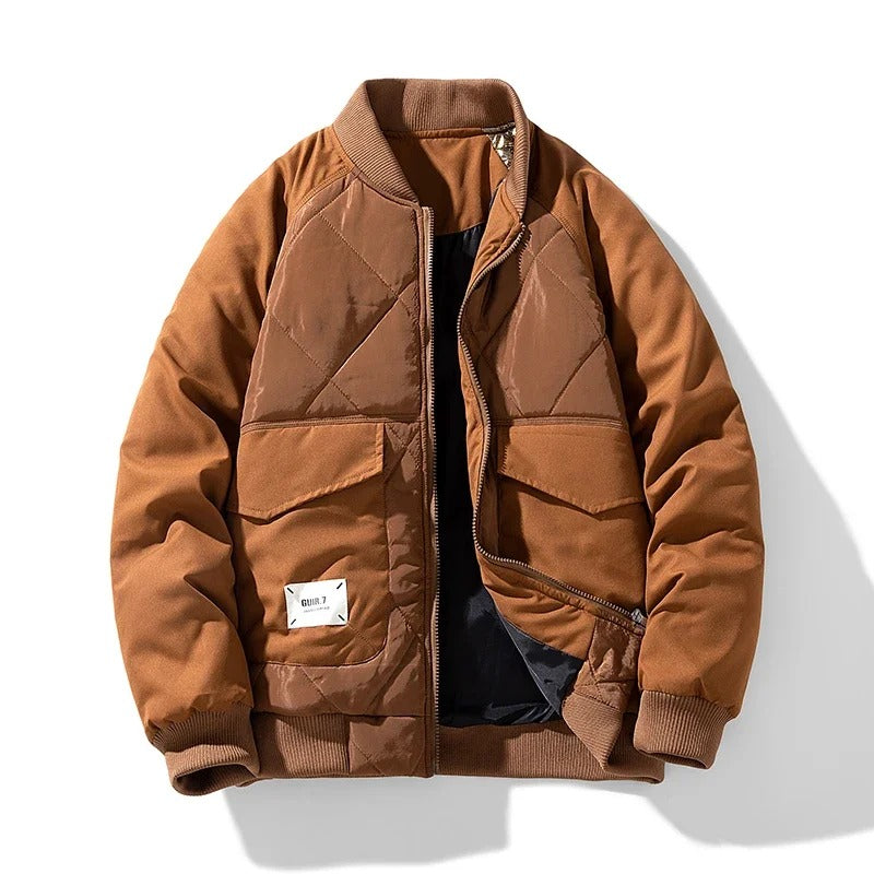 Dorian | Durable Quilted Bomber Jacket for Men