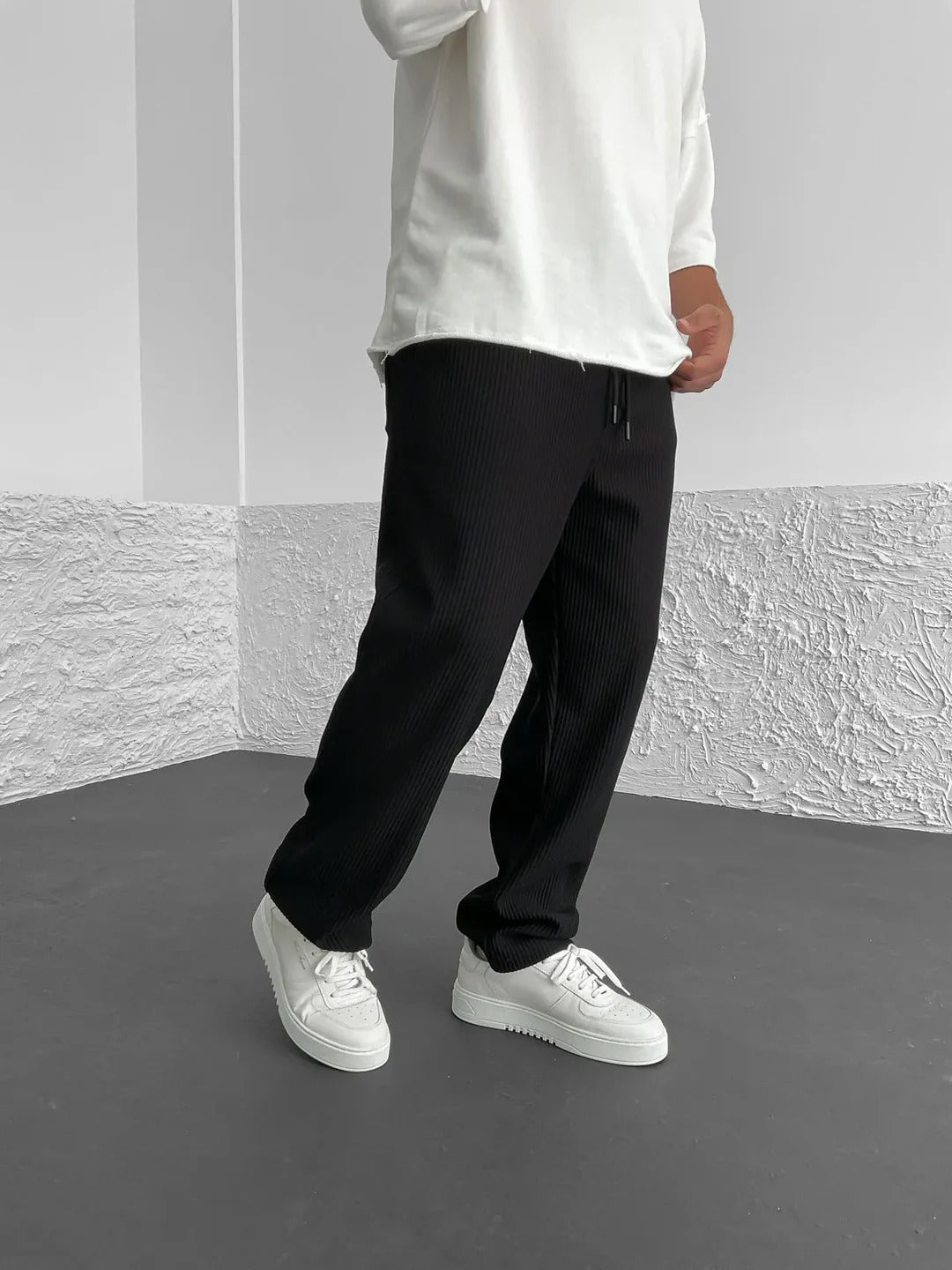Valentin | Tailored Ribbed Pants with Ultimate Comfort for Men