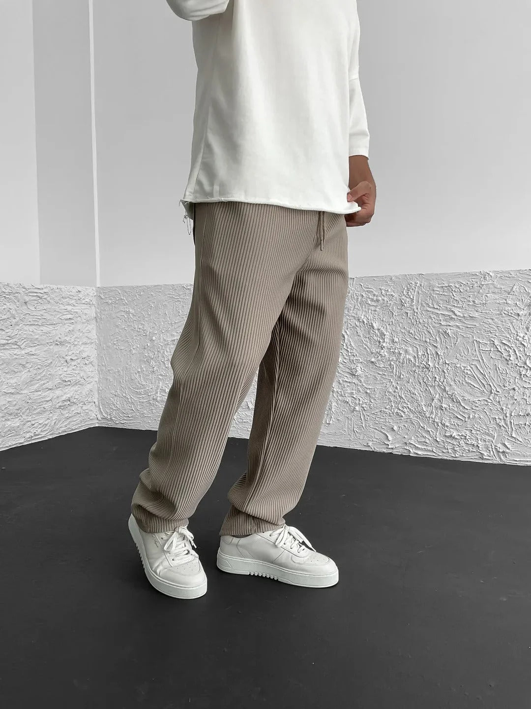 Valentin | Tailored Ribbed Pants with Ultimate Comfort for Men