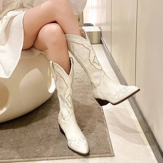 Nessa | Western-Inspired Cowboy Boots for Women