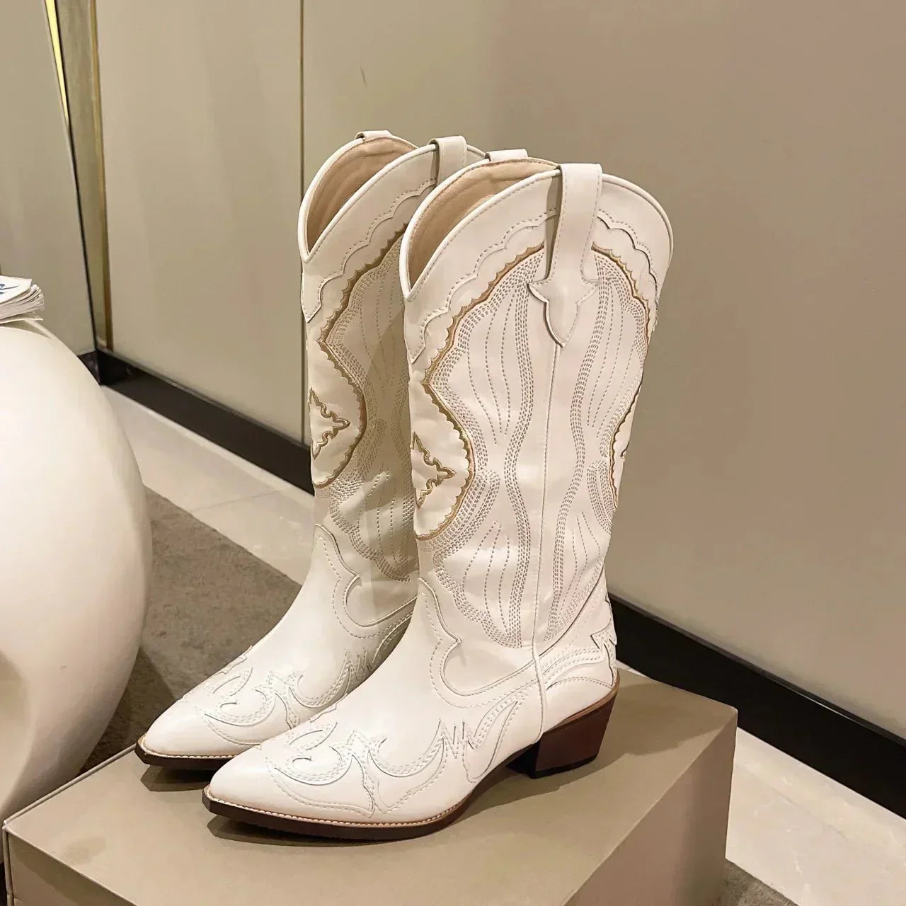 Nessa | Western-Inspired Cowboy Boots for Women