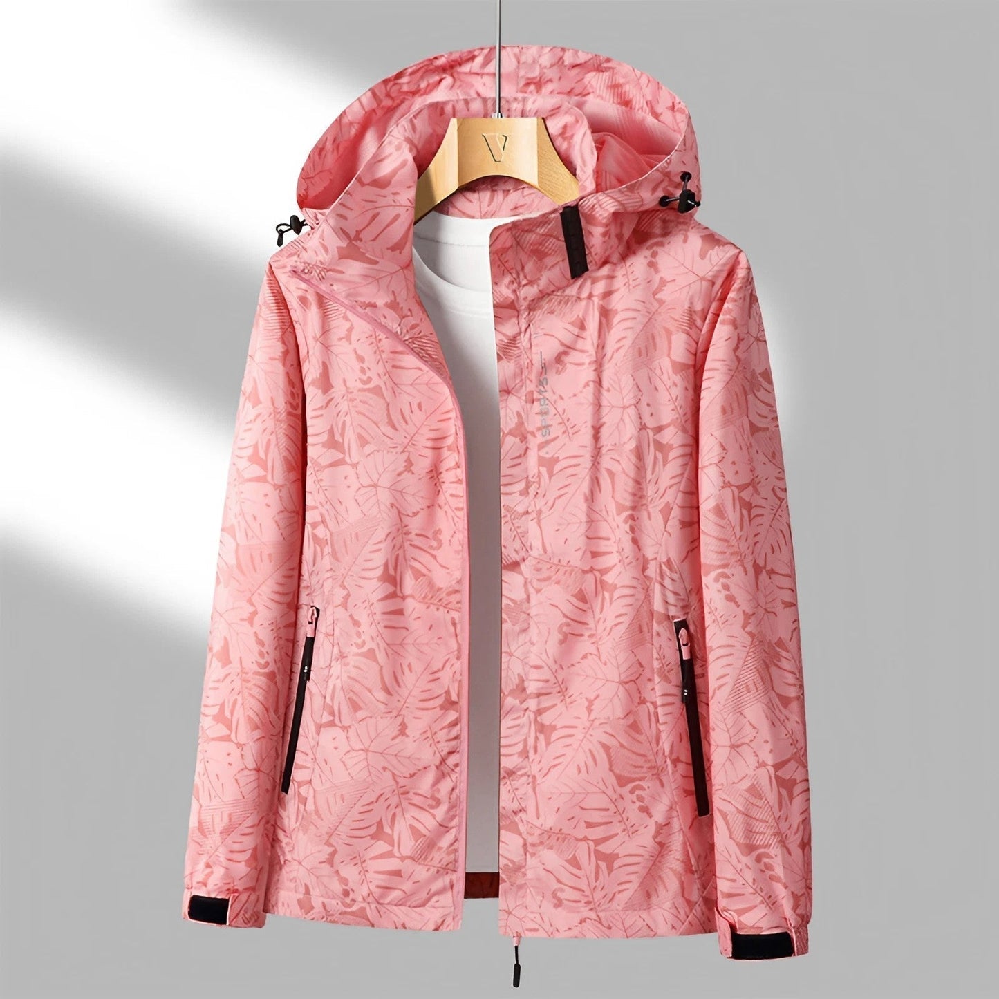 Maeve | Zip-Up Hooded Jacket Waterproof for Women