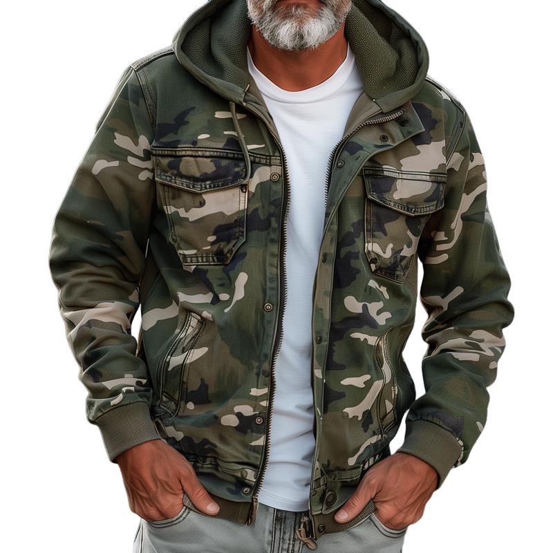 Rihaan | Men's Camouflage Waterproof Jacket