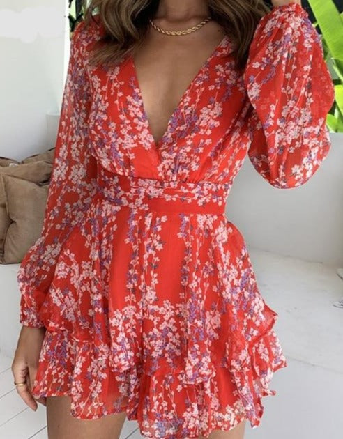 Emmalynn | Playsuit with Adorable Ruffles in Girly Style for Women