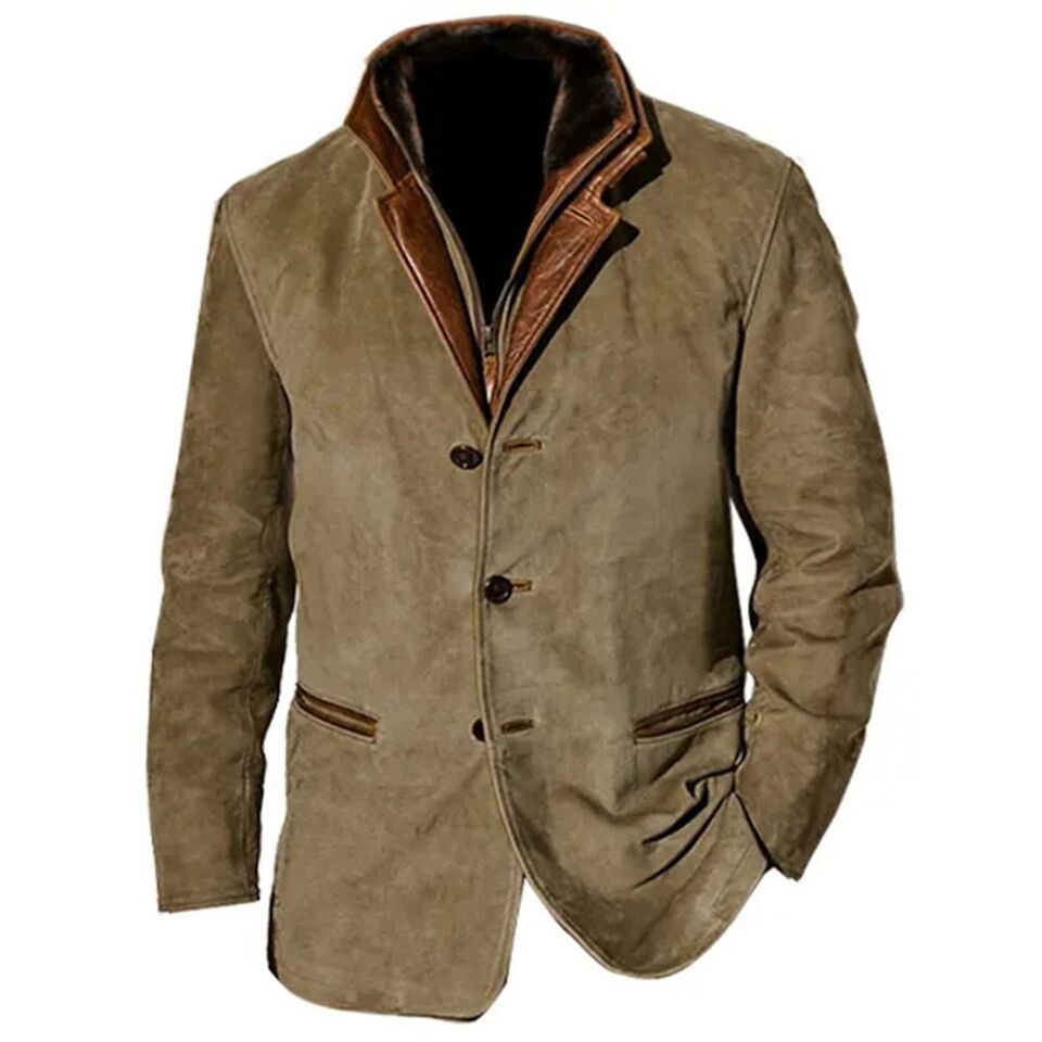 Luka | Warm Vintage-Inspired Jacket for Men