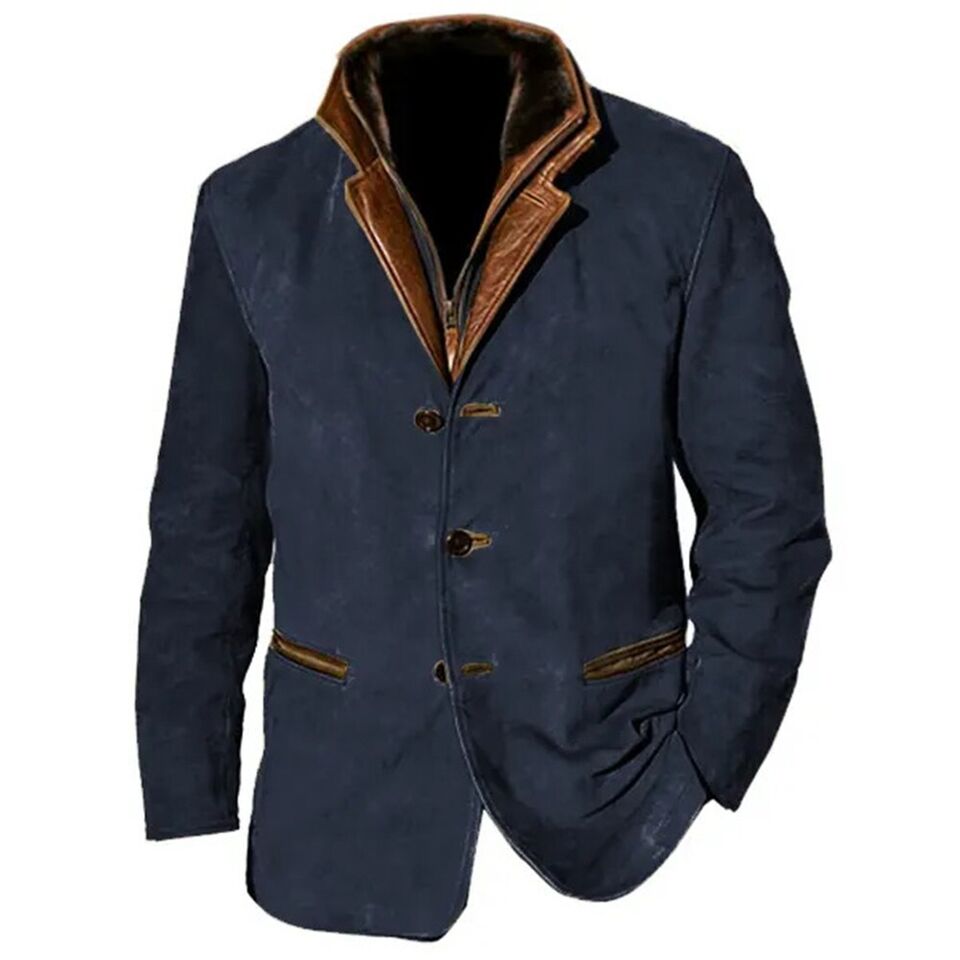 Luka | Warm Vintage-Inspired Jacket for Men