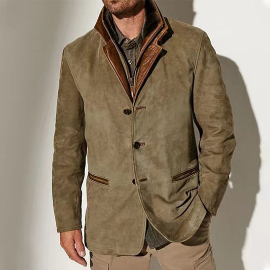 Luka | Warm Vintage-Inspired Jacket for Men