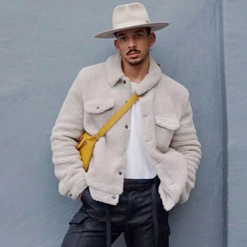 Farnham | Vintage Warm Plush Jacket for Men